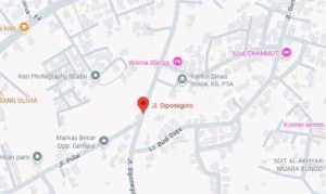 Lokasi Billboard Bungo Jl. Diponegoro