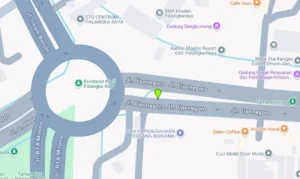 Lokasi Billboard Palangkaraya Jl. Diponegoro