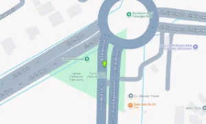 Lokasi Billboard Palangkaraya Jl. RTA Milono