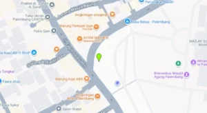 Lokasi Billboard Palembang Jl. Cik Agung Kimas