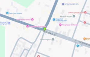 Lokasi Billboard Sukamara Jl. Bakri Entong