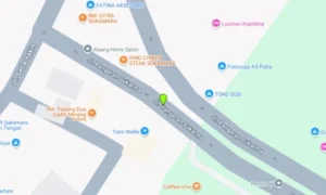 Lokasi Billboard Sukamara Jl. Pangeran Sukarma