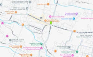 Lokasi Baliho Banyuwangi Jl. Gajah Mada