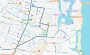 Lokasi Baliho Banyuwangi Jl. R. A. Kartini