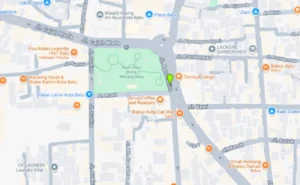 Lokasi Baliho Batu Jl. Agus Salim