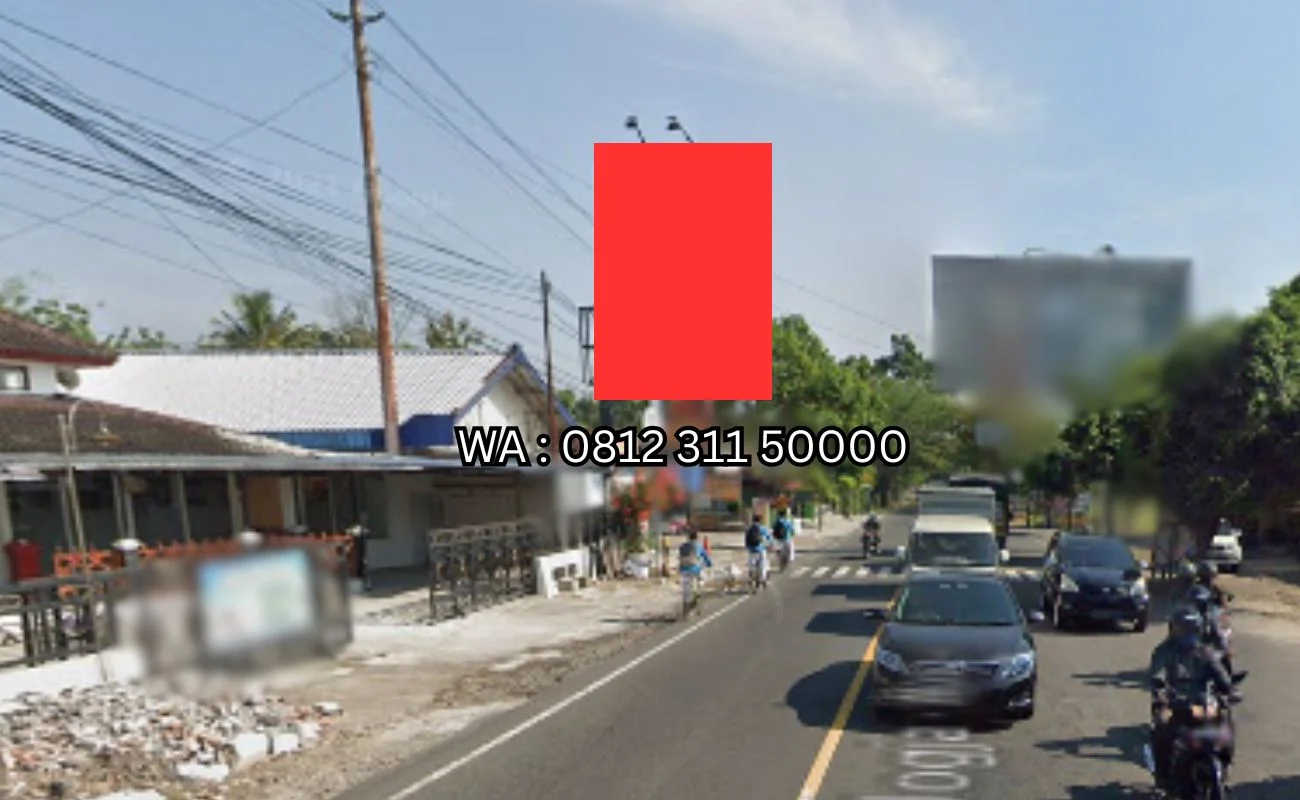 Lokasi Baliho Gunung Kidul