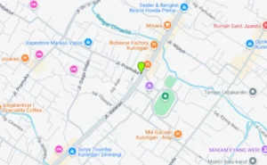 Lokasi Baliho Kuningan Jl. Pramuka