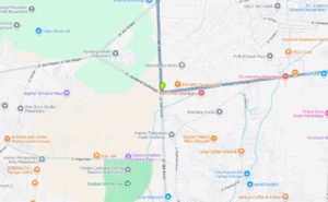 Lokasi Baliho Lebong Jl. Lintas Sumatera