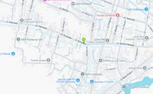 Lokasi Baliho Pakpak Jl. Persada