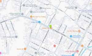 Lokasi Baliho Tebing Tinggi Jl. Lintas Sumatera