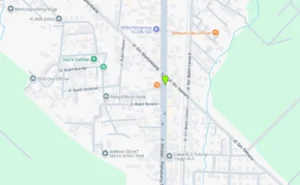 Lokasi Baliho Tebing Tinggi Jl. Yos Sudarso