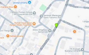 Lokasi Baliho Samrinda Jl. Pasundan 