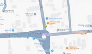 Lokasi Baliho Kotawaringin Timur Jl. Paul Suling