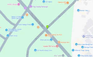 Lokasi Baliho Melawi Jl. Kenanga