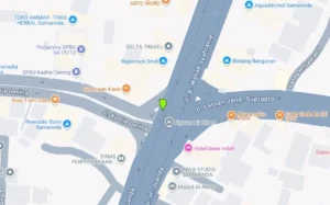 Lokasi Baliho Samarinda Jl. A. Wahab Syahranie