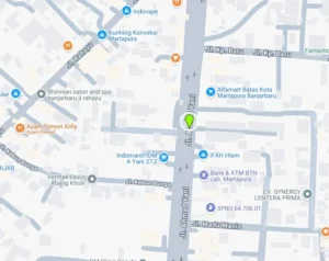 Lokasi Videotron Jl. Ahmad Yani