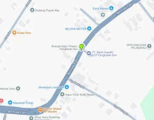 Lokasi Videotron Jl. Ahmad Yani