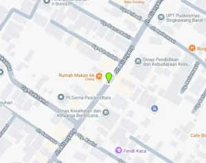 Lokasi Videotron Jl. Alianyang