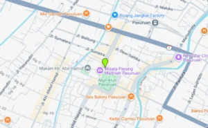 Lokasi Videotron Jl. Alun-Alun Utara