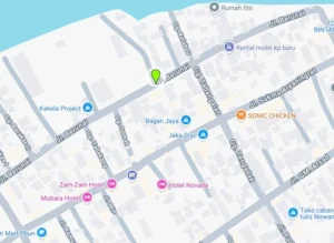 Lokasi Videotron Jl. Berunai