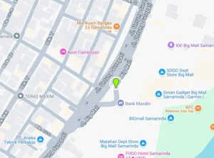 Lokasi Videotron Jl. Big Mall