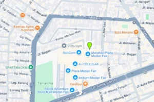 Lokasi Videotron Jl. Dagan