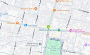 Lokasi Videotron Jl. Diponegoro