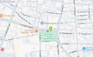 Lokasi Videotron Jl. Gajah Mada