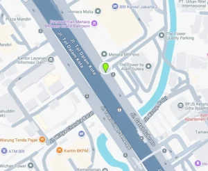 Lokasi Videotron Jl. Gatot Subroto