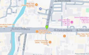 Lokasi Videotron Jl. Jend. Sudirman