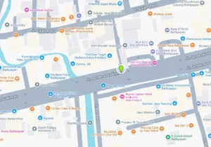 Lokasi Videotron Jl. Jenderal Sudirman