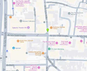 Lokasi Videotron Jl. K. H. Wahid Hasyim