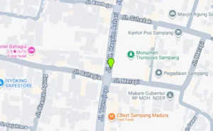 Lokasi Videotron Jl. K.H. Hasyim Ashari