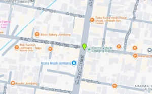 Lokasi Videotron Jl. KH. Wahid Hasyim