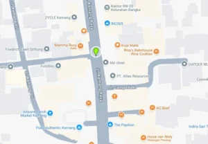 Lokasi Videotron Jl. Kemang Raya