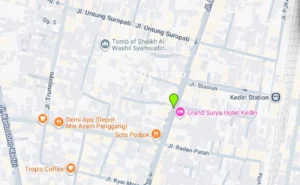 Lokasi Videotron Jl. Kertosono - Tulungagung