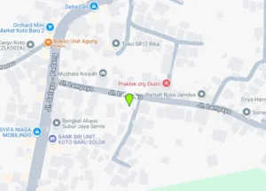 Lokasi Videotron Jl. Lampayo