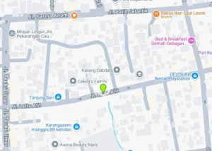 Lokasi Videotron Jl. Lettu Alit