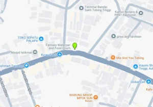 Lokasi Videotron Jl. Lintas Sumatera