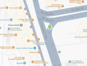 Lokasi Videotron Jl. Medan Merdeka Tim