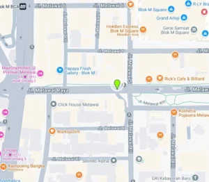 Lokasi Videotron Jl. Melawai Raya