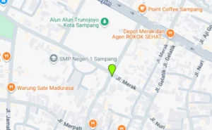 Lokasi Videotron Jl. Merak