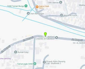 Lokasi Videotron Jl. Merpati