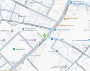 Lokasi Videotron Jl. Muslimin