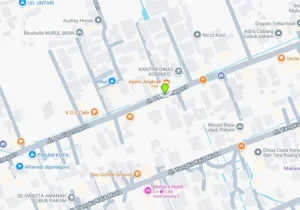 Lokasi Videotron Jl. P. Diponegoro