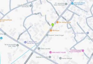 Lokasi Videotron Jl. Pangeran Mentri