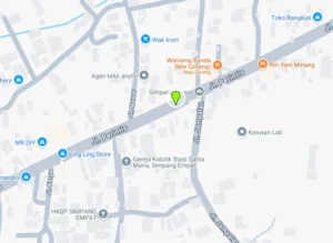 Lokasi Videotron Jl. Perintis