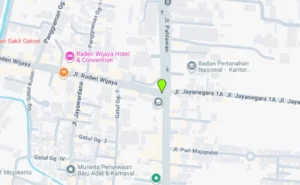 Lokasi Videotron Jl. Raden Wijayan 