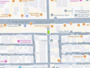 Lokasi Videotron Jl. Rambutan