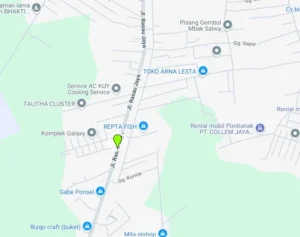 Lokasi Videotron Jl. Rasau Jaya